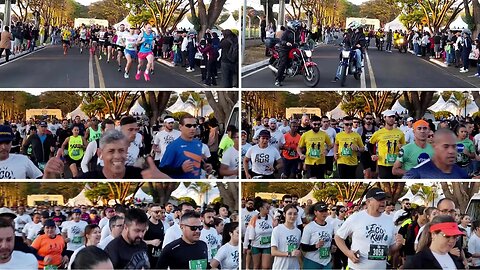 LARGADA CORRIDA ECO RUN 2023 HOLAMBRA