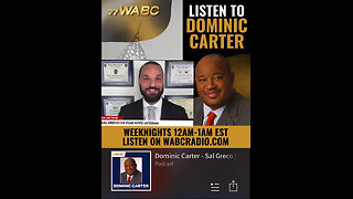 The Dominic Carter Show on 770 WABC Radio with guest Sal Greco