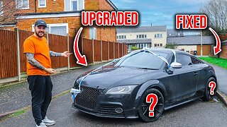 RESTORING & UPGRADING MY STOLEN & FIRE DAMAGED AUDI TTS 8J