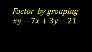 How to Factor by Grouping [Worked Examples] Algebra