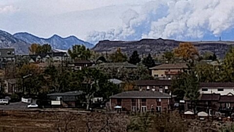 Smoke coming from Boulder Co