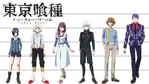 Tokyo Ghoul | Characters Height Comparison