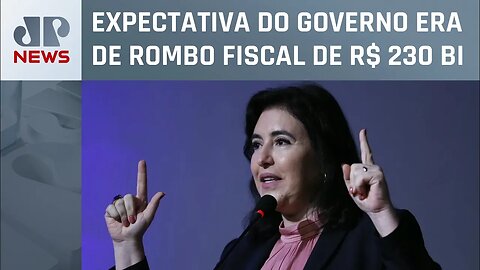 Simone Tebet estima déficit de R$ 120 bilhões nas contas do governo para 2023