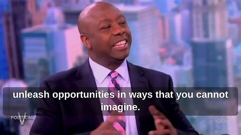 THIS IS AMAZING! Tim Scott Just Went On The View And Dropped The Mic