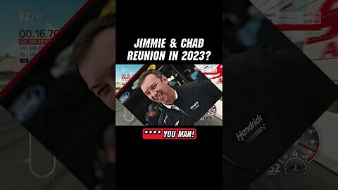 Jimmie & Chad Reunion in 2023? | #Shorts #NASCAR