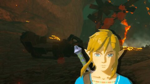 How to fly with minecarts in Breath Of The Wild
