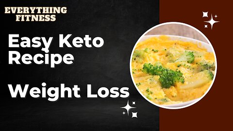 Easy Keto Recipe for WEIGHT LOSS