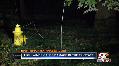 High winds cause power outages across Cincinnati area