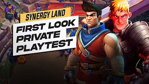 Synergy Land - First Look Private Playtest | Action RPG + Farming sim