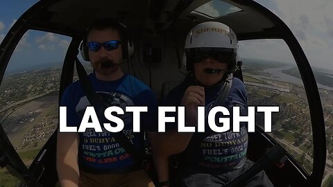 Last Helicopter Flight with Lester? Saying Goodbye to N536SH (Robinson R-44)
