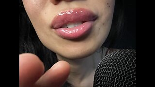 ASMR STROKING YOUR FACE RELAXING AND CARESSING YOU TO SLEEP