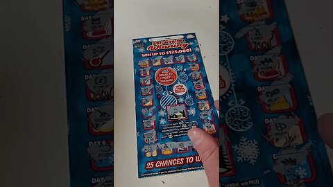 $10 Christmas Lottery Tickets 25 Days of Winning! #lottery