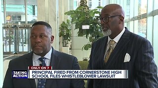 Fired Detroit charter high school principal fights back with lawsuit