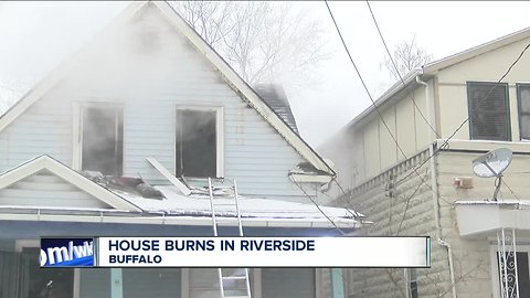 Buffalo firefighters don't let snow slow them down