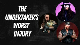 Ring-Side Injuries Revealed: The Undertaker's Close Call with Blindness