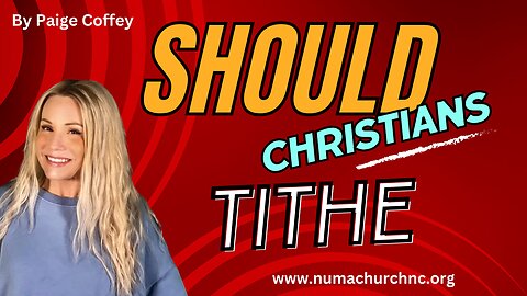 It is Best to be Blessed | Should Christians Tithe | Paige Coffey | NUMA Church NC