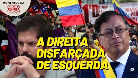 A farsa dos governos esquerdistas no Chile e na Colômbia | Momentos da Análise Política da Semana