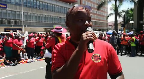 SOUTH AFRICA - Durban - Abahlali baseMjondolo movement SA march (Videos) (Ukm)