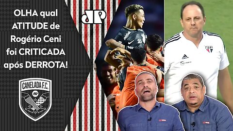 "SÓ PODE SER PALHAÇADA! Isso que o Ceni FEZ foi..." ATITUDE em São Paulo x Corinthians é CRITICADA!