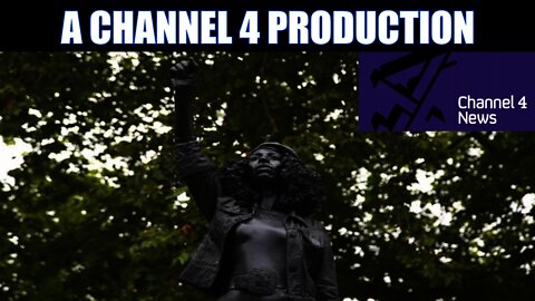 Channel 4 News Take Part In Clandestine Statue Replacement With lefty Activists
