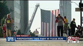 Firefighters take part in Tulsa Run