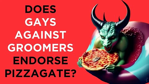 Gays Against Groomers FIRED a chapter lead based on a Pizzagate conspiracy theory