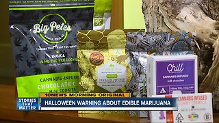 Doctors warn parents about marijuana confused for Halloween candy