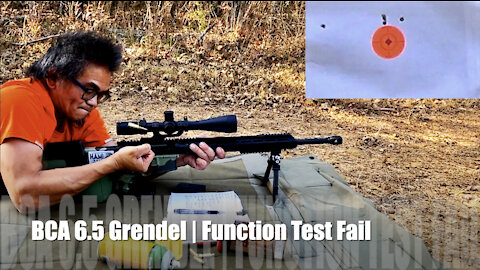 BCA 6.5 Grendel Function Test Fail