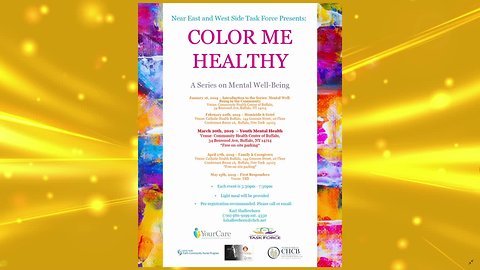 Color Me Healthy – A Series on Mental Well-Being