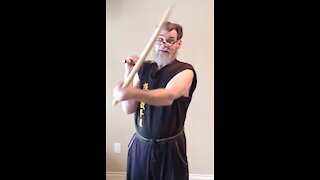 KALI SOLITAIRE STICK TRAINING LESSON 4 WITH JKD SIFU MIKE GOLDBERG