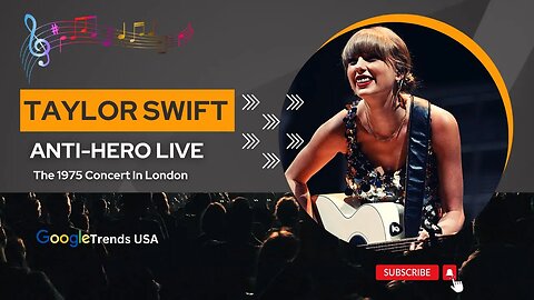 Taylor Swift Performs Anti Hero Live For First Time at The 1975 Concert In London