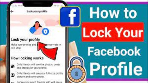 How To Lock Facebook Profile | Lock Your Facebook Profile Easily 2022 | Your Fb Profile is Locked