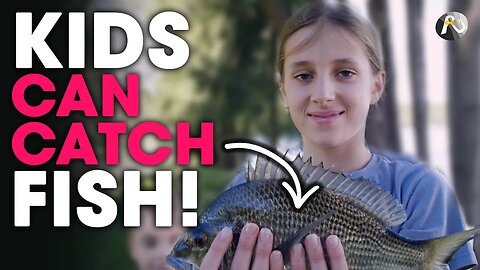 Teach Your Kids to Bait, Hook & Land Fish: FAMILY FISHING!! 🐟🐟🐟