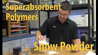 Snow Powder - Superabsorbent Polymers