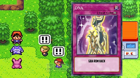 Pokemon DNA - Old GBA ROM Hack, You play as Red, a new story, a new region, pokemon up to gen 4