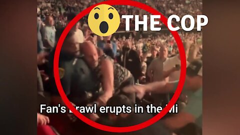 Fan's Fight in the Middle of UFC 262 Event | STEAL THE SHOW