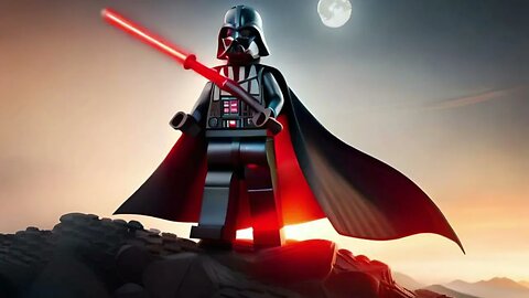 Lego Star Wars Darth Vader - AI generated 2023