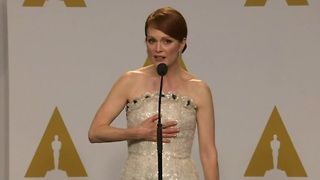 Oscar winners celebrate backstage