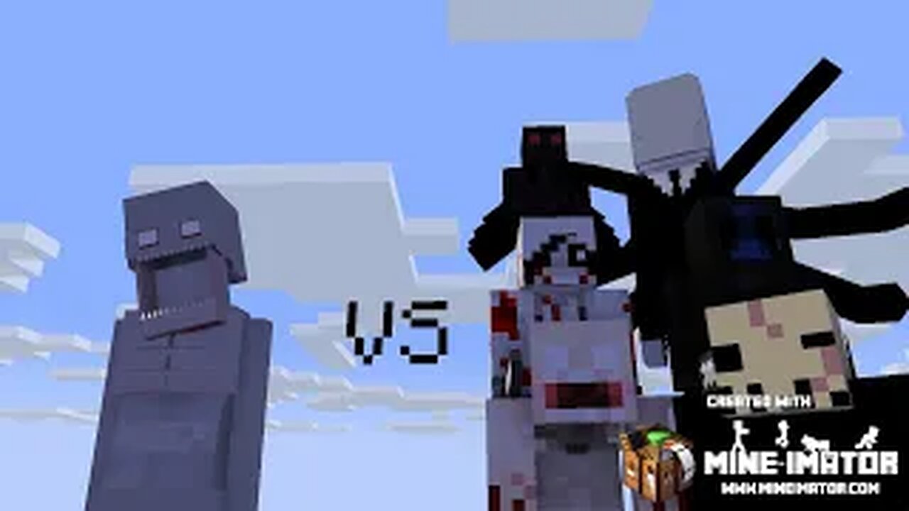 SCP-096 vs Team Creepypasta (SCP Foundation vs Creepypasta) | Minecraft ...