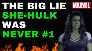 SHE-HULK WAS NEVER #1, It Didn't Beat Andor, It Wasn't In The Top Ten!