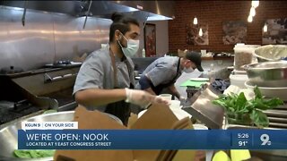 Downtown eatery Nook offers dine-in services