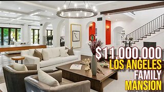 Touring $11,000,000 Los Angeles Family Mansion