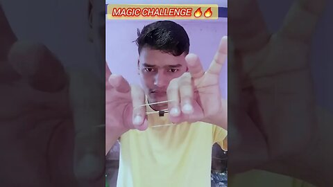 Funny rubber magic trick challenge🔥😁 #viral #trending #shorts #explore #challenge #magic