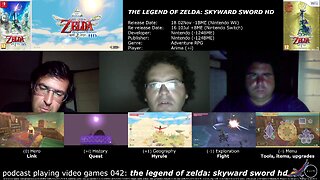 podcast playing video games 042: the legend of zelda: skyward sword hd