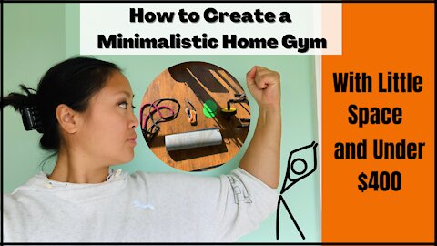 How To Create a Home Gym On a Budget Without a Big Space | Basic Home Gym Under 400