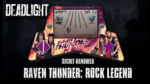 Deadlight: SECRET HANDHELD - Raven Thunder Rock Legend (with commentary) PS4