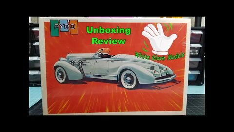 Pyro Plastics Corp. 1935 Auburn Speedster Unboxing Review - Supposedly untouched in Original Plastic