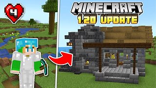 Building a Blacksmith, Pond, and River! -- Minecraft 1.20 Survival Let's Play [Episode 1]