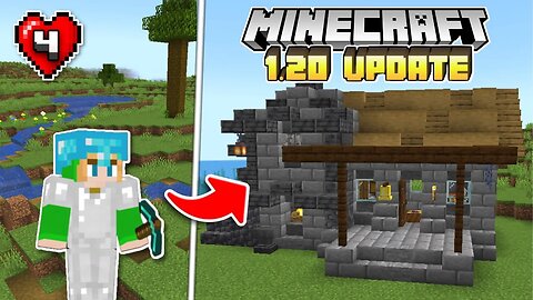 Building a Blacksmith, Pond, and River! -- Minecraft 1.20 Survival Let's Play [Episode 1]
