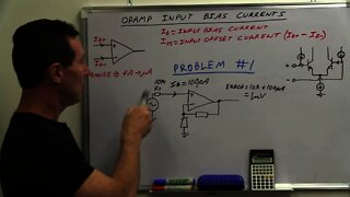 EEVblog #479 - Opamp Input Bias Current